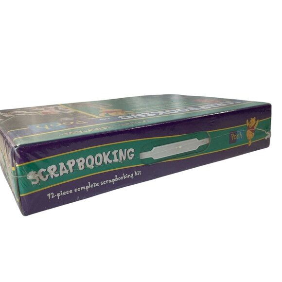 Vintage 90s Winnie the Pooh Scrapbooking Kit Paper Pizazz Disney Y2K 92 Pcs New - Picture 8 of 9
